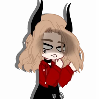 😡 emoji ☽︎ 𝖚𝖗𝖙𝖎𝖈𝖆𝖗𝖎𝖆 ☾︎ Telegram sticker 6 of 66