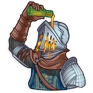 🥴 emoji Dark Souls Telegram sticker 9 of 35