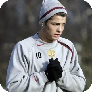 🎩 emoji CR7 Telegram sticker 14 of 21