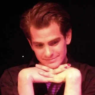 😊 emoji andrew garfield Telegram sticker 6 of 14