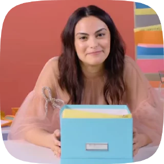 🐾 emoji Camila Mendes🐾 Telegram sticker 2 of 50
