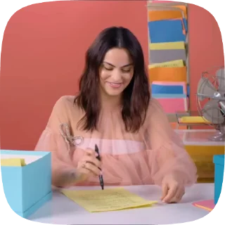 🐾 emoji Camila Mendes🐾 Telegram sticker 5 of 50