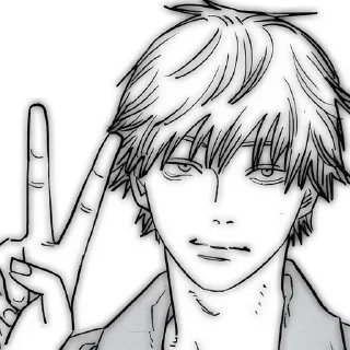 🌟 emoji Denji/manga Telegram sticker 7 of 59
