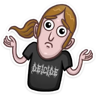 🤔 emoji Металий • @StickEmojiBook Telegram sticker 10 of 32