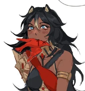 ⭐️ emoji Dehya @itsgensharts Telegram sticker 15 of 25