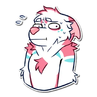 😅 emoji FluffCake Telegram sticker 10 of 51