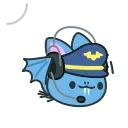 👂 emoji Fang the Bat Telegram sticker 16 of 26