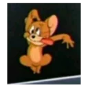 Sticker from Tom and Jerry