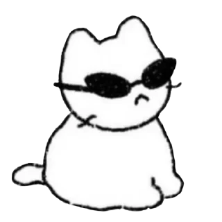 🐈‍⬛ emoji киці Telegram sticker 7 of 12