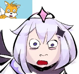 😮 emoji Киці Ґеншин Аску Telegram sticker 21 of 25