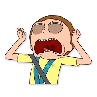 Sticker from Rick & Morty