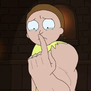 😢 emoji Rick & Morty Telegram sticker 13 of 71