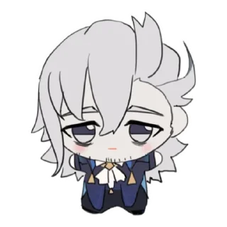 🥺 emoji Fontaine family Telegram sticker 11 of 11
