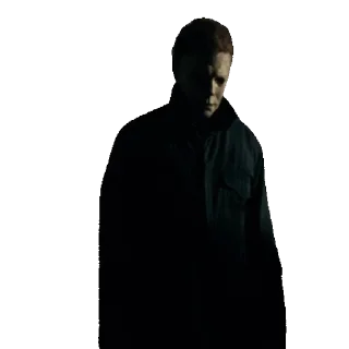 🤫 emoji Michael Myers @stickerstgrm Telegram sticker 9 of 25