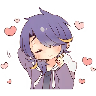 ☺️ emoji Весёлый-кун @Nyasticks Telegram sticker 13 of 41