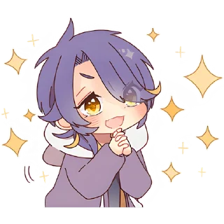 😍 emoji Весёлый-кун @Nyasticks Telegram sticker 7 of 41