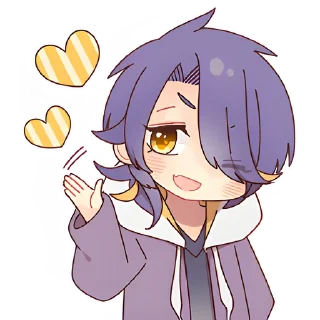 👋 emoji Весёлый-кун @Nyasticks Telegram sticker 17 of 41