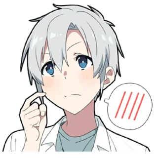 😌 emoji Призрак-кун @nyasticks Telegram sticker 5 of 41