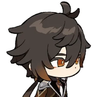 🍵 emoji Zhong li| @Hoyobots Telegram sticker 5 of 80