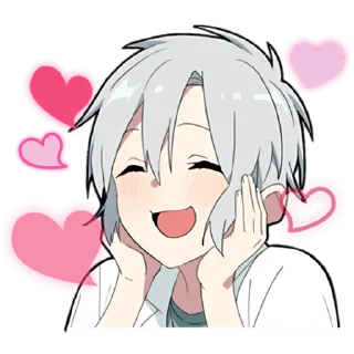 🥰 emoji Призрак-кун @nyasticks Telegram sticker 11 of 41
