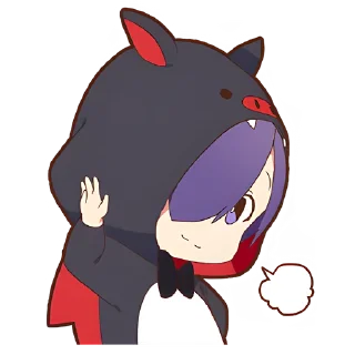 👋 emoji Маленький-кун @nyasticks Telegram sticker 14 of 38