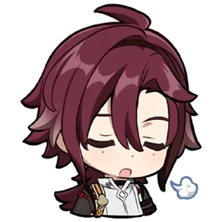 😮‍💨 emoji KartinyPaimon Telegram sticker 18 of 32