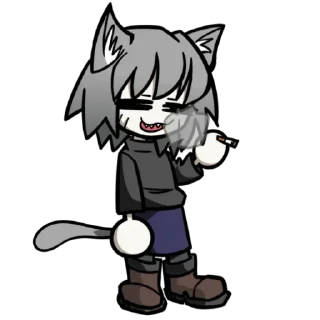◀️ emoji Neco Arc (@Klonikman) Telegram sticker 7 of 14