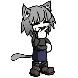 🔼 emoji Neco Arc (@Klonikman) Telegram sticker 9 of 14