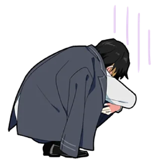 😨 emoji Злой кун 2 @nyasticks Telegram sticker 21 of 24