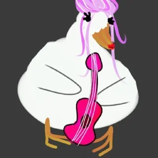 🎸 emoji Гуси -правят вселенной Telegram sticker 16 of 84