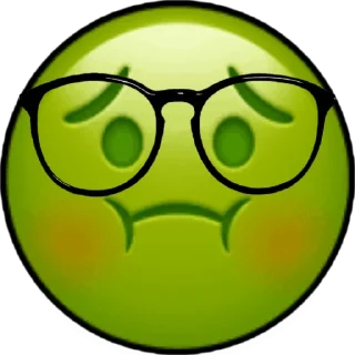 🤓 emoji 🤓 Telegram sticker 15 of 25