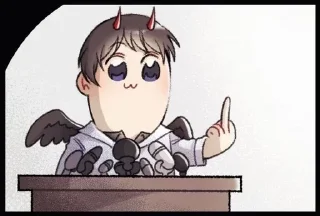 🖕 emoji orv Telegram sticker 21 of 34