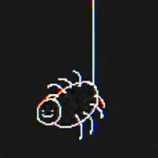 🕷️ emoji I am not eating bugs Telegram sticker 7 of 19