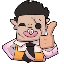 👍 emoji Dead By Daylight Telegram sticker 23 of 45