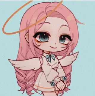 😇 emoji Гача арты 2 Telegram sticker 6 of 32