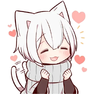 Sticker from Усталый котёнок @Nyasticks
