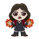 🔥 emoji Chibi Telegram sticker 22 of 120
