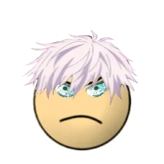 😠 emoji Gojo durak online @stikvskara Telegram sticker 16 of 24