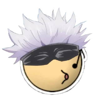 😇 emoji Gojo durak online @stikvskara Telegram sticker 13 of 24