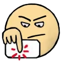 😡 emoji Durak Online card game Telegram sticker 17 of 27