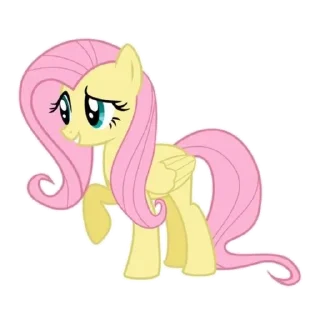 🌟 emoji Fluttershy Telegram sticker 21 of 34