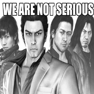 🤭 emoji Cropped Yakuza memes Telegram sticker 14 of 40