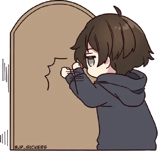 🚪 emoji Menhera Kun Pt.5 @jp_stickers Telegram sticker 20 of 41