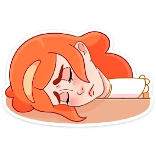 😵 emoji Леди Ольга от @stickers_vk Telegram sticker 22 of 48