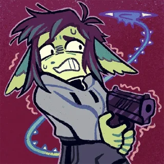 😰 emoji Reroro and Zemira @reroro_art Telegram sticker 7 of 99