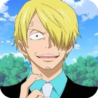 🌟 emoji sanji ^^ @gogoliitk Telegram sticker 20 of 78