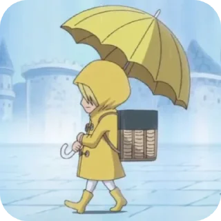 ☔ emoji Санджи ( @Izuku_Midoriya15_07 Telegram sticker 21 of 120