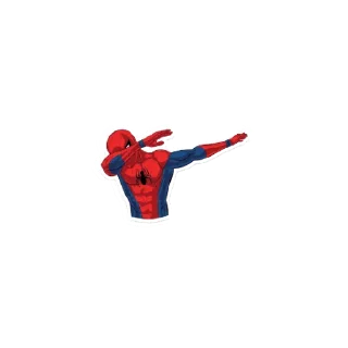 😄 emoji Человек паук Telegram sticker 10 of 16