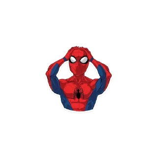 😄 emoji Человек паук Telegram sticker 15 of 16