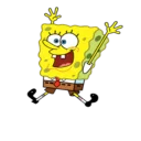 🏃 emoji Губка Боб Telegram sticker 13 of 30